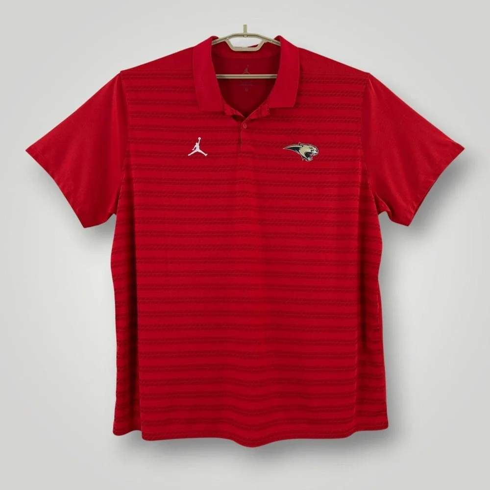Jordan Dri-FIT Polo Shirt Mens 3XL Jacksonville Jaguars Golf‎ Performance